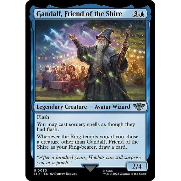 MtG Tales of Middle-Earth Uncommon Gandalf, Friend of the Shire #50