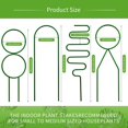thumbnail image 3 of Dalrosia 4PCS Small Trellis for Potted Plants,Trellis for Climbing Plants Indoor,Mini Trellis for Potted Plant Support Stake House Plant Trellis for Garden Potted,Flower,Monstera, 3 of 6