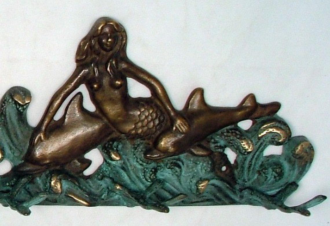 Mermaid & Dolphin Coat Hook - image 2 of 5