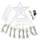 thumbnail image 2 of Star Light String Yard IP65 Empresa de agua Decoración de la cascada Lámpara LED DIY Indoor Hogar Night Lighting para la decoración del partido Luz cálida Luz enchufe sidaley HA011618-05B, 2 of 7