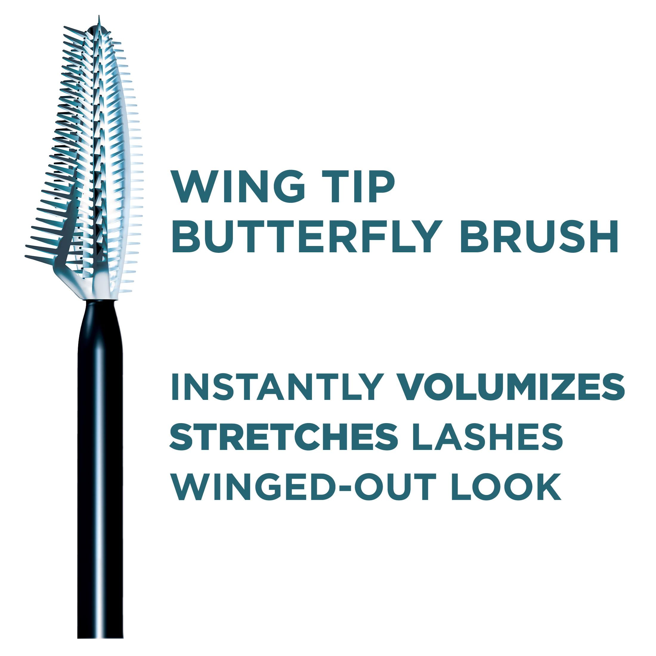(2 pack) L'Oreal Paris Voluminous Butterfly Waterproof Mascara, 871 Blackest Black