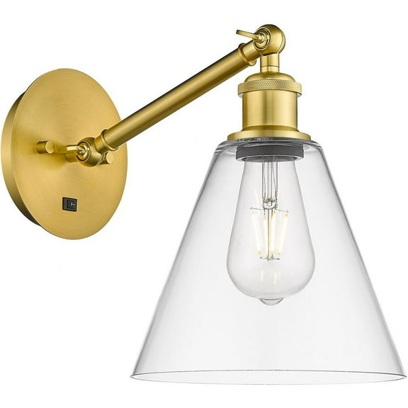 Innovations Lighting - Athens - 1 Light Wall Sconce In Industrial Style-12.38