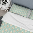 thumbnail image 4 of Designart 'Retro Ornamental Design VIII' Mid-Century Modern Duvet Cover Set, 4 of 4