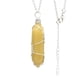 thumbnail image 1 of Collar para mujer, joyería para mujer, colgante de cristal de chakra con punta hexagonal de piedra de cuarzo natural para collar., 1 of 3