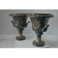 thumbnail image 3 of Nifao Pair of Beautiful Urns Bronze Statues – Home Decor Sculpture, 24"L x 24"W x 29"H, 3 of 11