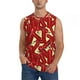 thumbnail image 1 of Fotbe Fire Extinguisher Men's Camiseta sin Mangas Estampada para Hombres, Playera Casual para Gimnasio, Entrenamiento, Playa-Large, 1 of 7