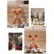 thumbnail image 3 of Toystoory Colgante de Navidad, decoración de Navidad, calcomanía colgante de larga duración, accesorio de bricolaje, colgador de puerta Kits de decoración para fiestas Rojo, 3 of 6