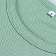 thumbnail image 2 of SURJDE Womens Long Sleeve Stretch Crewneck Ribbed T-Shirt Fitted Casual Basic Tops, 2 of 7