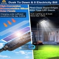 thumbnail image 3 of Gefolly 8300W Street Lights Outdoor,Dusk to Dawn with Motion Sensor Remote Control, Waterproof Solar Lights Outdoor Flood Lights, 3 of 12