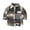 Brown, variant on Xyant Kids Little Boys Girls Baby Long Sleeve Button Down Red Plaid Flannel Shirt Plaid Girl Boy (Pink,6-12 Months)
