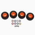 thumbnail image 1 of All Terrain Off Road Skateboard Longboard Wheels (set Of 4 Contains Bearing Sleeve), 1 of 5