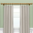 thumbnail image 7 of Lumi Mix & Match 1-3/8 in. Wood Single Curtain Rod, Heritage Oak, 6FT (2-piece 3FT rods), 7 of 7
