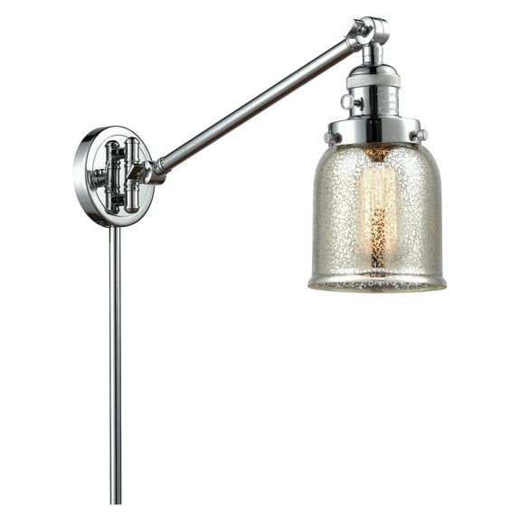 Innovations Lighting 237 Small Bell Small Bell 1 Light 25" Tall Hardwired Or Plug-In Wall