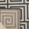 thumbnail image 4 of Safavieh Linden Joetta Geometric Indoor/Outdoor Runner Rug, Light Gray/Charcoal, 2'2" x 8', 4 of 8