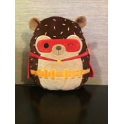 Squishmallows Hans the Hedgehog in Superhero Costume 12" 2023 Halloween Collection Stuffed Plush