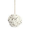 thumbnail image 2 of Melrose Cotton Orb Christmas Ball Ornaments - 6" (150mm) - 6ct, 2 of 2