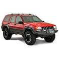 thumbnail image 3 of Bushwacker 93-98 Jeep Grand Cherokee Cutout Style Flares 4pc - Black, 3 of 5