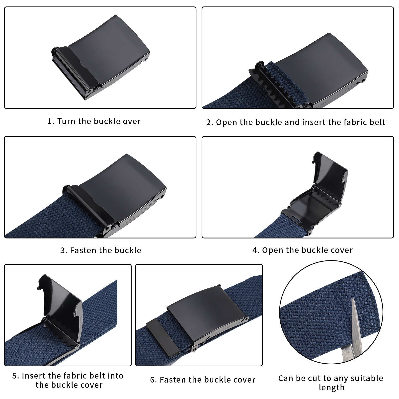 Armscye 3-Pack Men's Canvas Web Belts photo 6