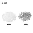 thumbnail image 3 of Unique Bargains R-Type Cable Clip Wire Clamp, 8.4mm 0.33 Inch Nylon Clips White 200Pcs, 3 of 5