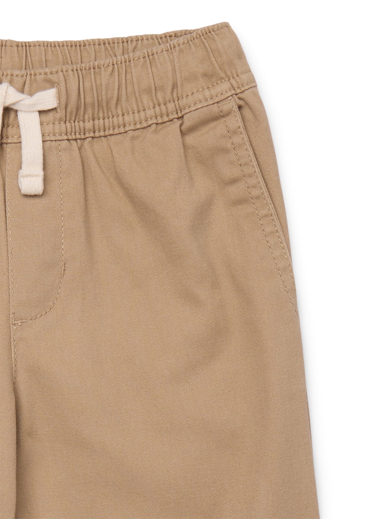 Wonder Nation Boys Stretch Twill Pull On Pants, Sizes XS-XXL & Husky