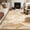 Honey Amber & Gold, variant on Toyoso 2x3 Graphic Botanical Area Rug, Sun-Drenched Honey Amber Rug, Vibrant Bloom Modern Washable Non-Slip Accent Floor Mat for Threshold Room, Desk and Entryway Decorative Rug