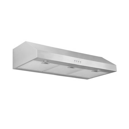 - Ancona 36'' Advanta Pro III 450 CFM Ducted Under Cabinet Range Hood