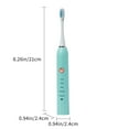 thumbnail image 3 of Fiudx Set de Cepillo de Dientes Avanzado, 5 Modos, 8 Cabezales, Base de Carga, Cuidado Dental En Casa, Blanqueamiento y Eliminación de Manchas, Compañero de Viaje, 3 of 6