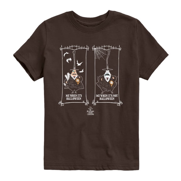 The Nightmare Before Christmas - When It's Halloween Short Sleeve Graphic T-Shirt