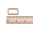 thumbnail image 4 of Unique Bargains 25x15mm Rectangle Buckles Zinc Alloy Gold Tone 8Pack, 4 of 5