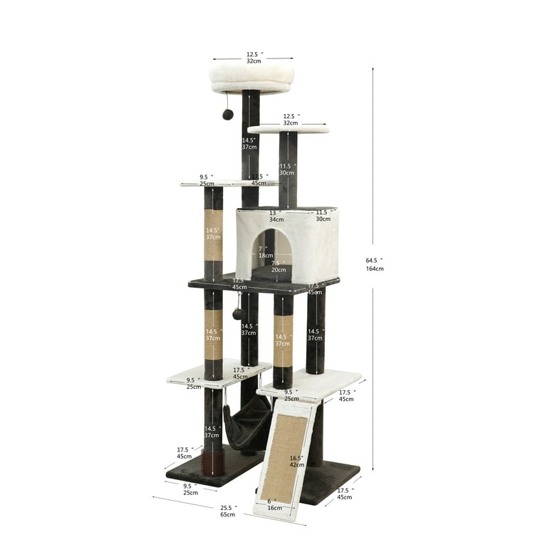 Horizontal cat tree hot sale