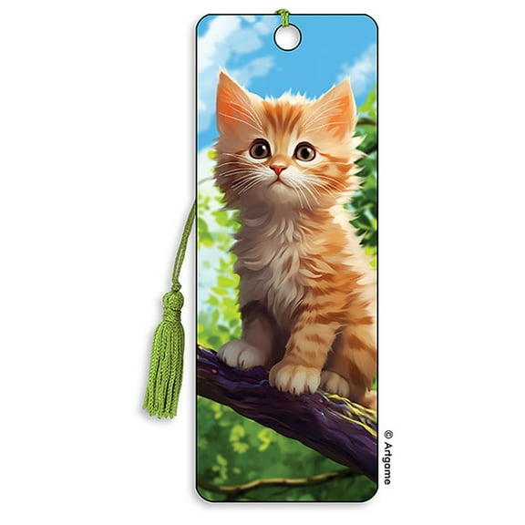 Royce 3D Bookmark - Summer Kitten, (Hardcover)