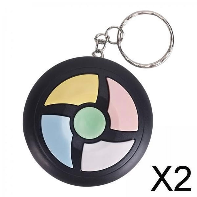 2x Máquina de Juego de Memoria, Juguete de Entrenamiento, Mini Máquina de Videojuegos, Llavero, Colgante de Desarrollo para Regalos de Cumpleaños, Niñ 2 piezas