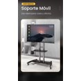 thumbnail image 4 of Pedestal Empresarial para TV o Monitor de 32" a 75" | Altura Ajustable y Ruedas con Giro 360°, 4 of 7
