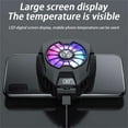New DL05 Digital Display Mobile Phone Radiator Semiconductor Fan Ps5
