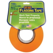 Hy-Ko 150' Orange Flagging Tape, Reusable, Weather-resistant