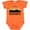 Orange, variant on Inktastic Chicago Illinois Skyline Vintage Boys or Girls Baby Bodysuit