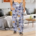 thumbnail image 6 of Halloween Pajama Pants for Women Men Couples Halloweens Pjs Pants Unisex Ghost Bat Pumpkin Pajama Bottom Sleepwear for Halloween Costume Party, 6 of 7