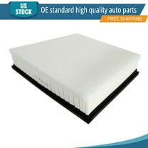 YXPCARS 1 x Front Engine Air Filter for Chevrolet Silverado 2500 3500 HD GMC Sierra 2500 3500 HD 6.6L , New Air Filter Replacement (CA11033)