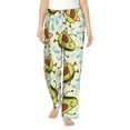 thumbnail image 2 of Kdxio Women's Comfy Stretch Avocado Doing SportPrint Drawstring Pajama Pants-Medium, 2 of 9