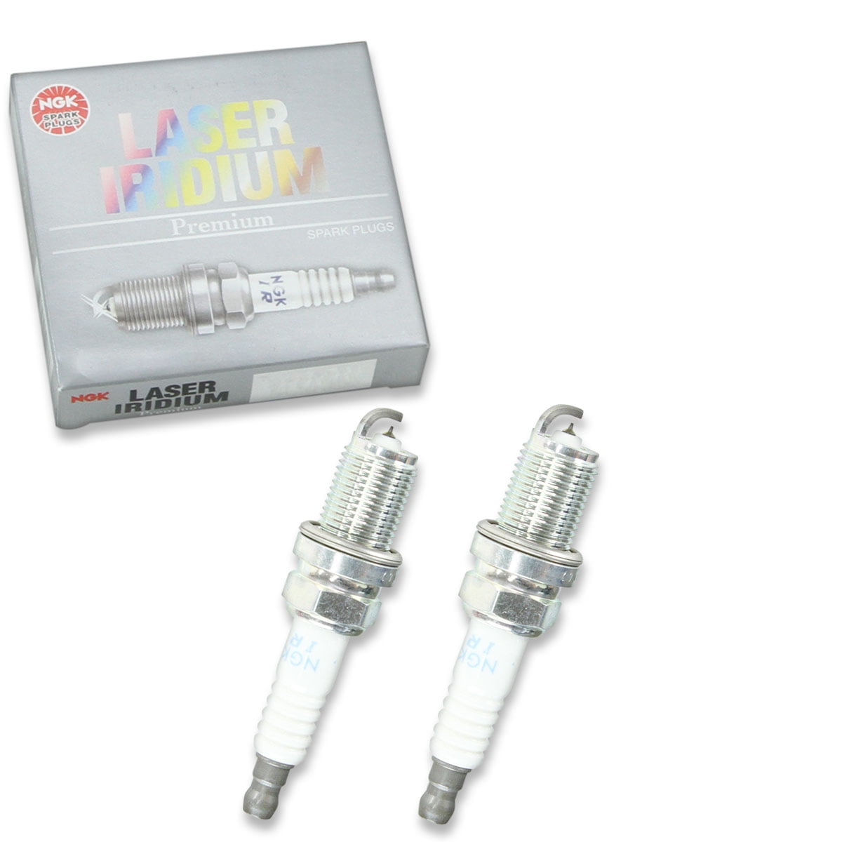 2 pc NGK 91039 Laser Iridium Spark Plugs for 41-121 55576026