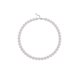 thumbnail image 1 of Collar de perlas naturales de agua dulce hecho a mano de 8mm. Collar de perlas de agua dulce blancas naturales de increíble calidad para mujeres y niñas, 1 of 5