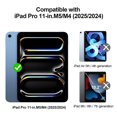 thumbnail image 2 of Protector de pantalla Juvraixo para iPad Pro 11" M5/M4 con vidrio de privacidad, 2 of 7