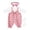 Pink, variant on Yhmxh 11.8 Inch Doll Clothes Outfit Set, Floral Print Overalls with Ruffle Long‑Sleeve Top, Bow Headband & Socks, Fashion Doll Accessory Clothing for 12‑14 Inch Baby Dolls