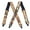 Camoflauge, variant on Camo Suspenders for Men Heavy Duty Clips 2 Inch Wide Hunting Camoflauge Elastic Braces