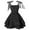 Black2, variant on Sparkly Short Homecoming Dress for Women Bow Lace-Up Design Puffy a Line Party Formal Mini Sequin Dresses 2025 Elegant Double Layer Prom Evening Gown Pink2 XXXXL