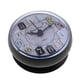 thumbnail image 4 of 2 piezas de reloj de baño para ducha, impermeable, mini reloj de pared para baño, decoración del hogar, agua Naranja3 Negro 3, 4 of 9