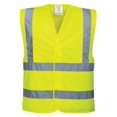 thumbnail image 4 of Portwest Two Band Brace Safety Vests, L/XL, Polyester Yellow, 4 of 4