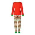 thumbnail image 5 of Christmas Family Matching Pajamas Sets Christmas Pjs Sleepwear Outfits for Christmas Holiday Xmas Party, 5 of 10