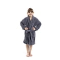 thumbnail image 1 of Microfiber Fleece Shawl Robe for Girls BC BARE COTTON Grey, 1 of 6