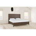 thumbnail image 4 of A-America Bryson Transitional Solid Mindi Hardwood Queen Panel Bed in Brown, 4 of 8